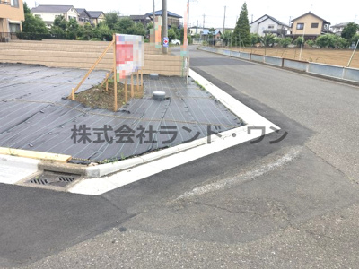【前面道路含む現地写真】 | 所沢市上新井2丁目　全7区画　1区画