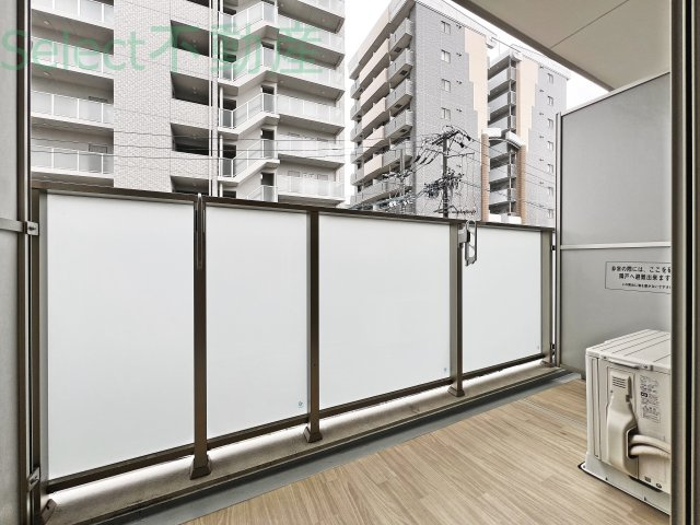 エスリード新栄デュオのバルコニー