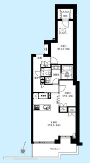 【間取り】 | ロイヤルシーズン南麻布