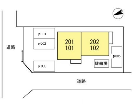 プレミール広の区画図