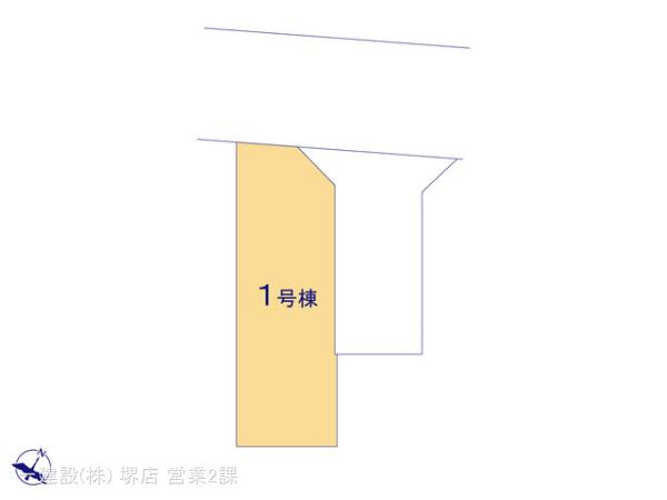 堺市中区深井北町　新築一戸建ての区画図