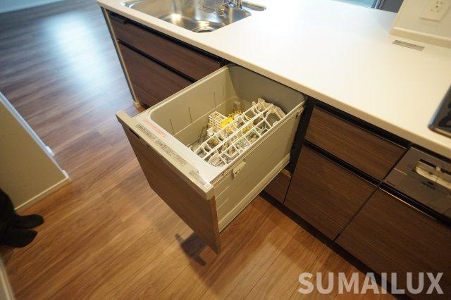 熊本市中央区南坪井町の賃貸マンションのキッチン