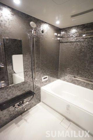 熊本市中央区南坪井町の賃貸マンションの浴室