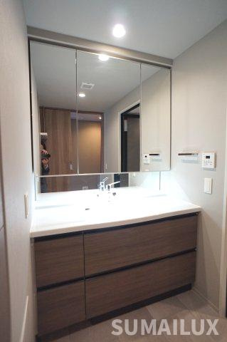 熊本市中央区南坪井町の賃貸マンションの独立洗面台