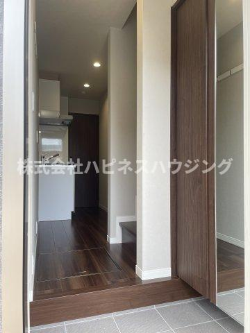 グレースシティ南柏の玄関
