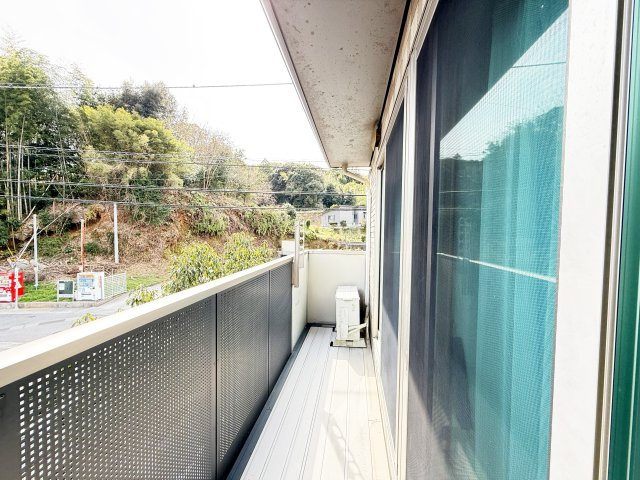サンハイム C棟のバルコニー