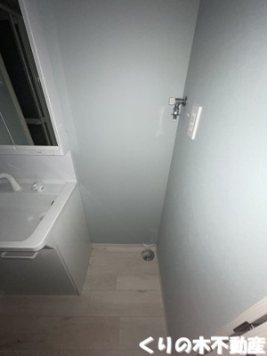 【設備】 | Casa Pacifica Haishi | 室内洗濯機置き場です