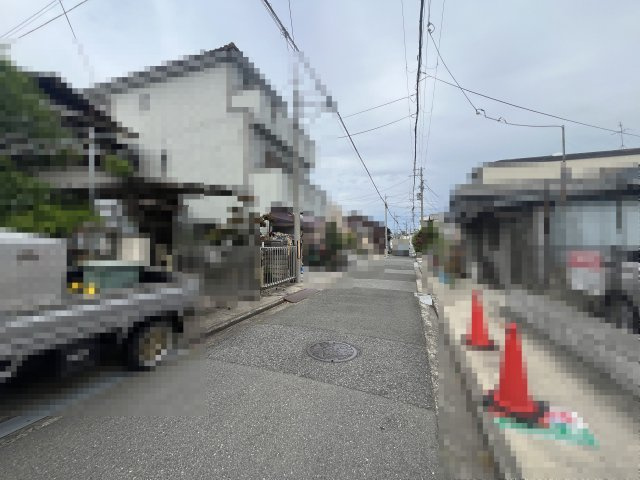 【前面道路含む現地写真】 | 堺市北区北長尾町三丁土地