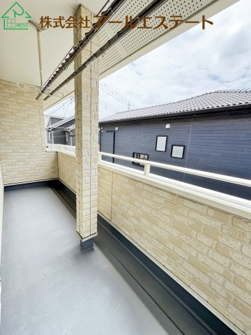 高砂市梅井2丁目　　山陽電鉄「山陽曽根駅」徒歩10分のバルコニー