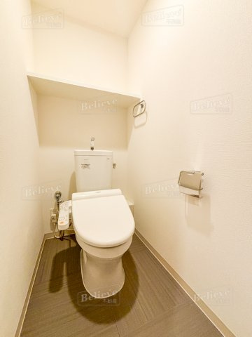 アルファスマート西国分のトイレ|浴室乾燥機付きで雨の日のお洗濯に便利です♪