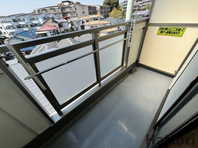シャンヴェルジェ豊中Ⅰのバルコニー