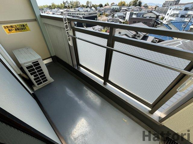 シャンヴェルジェ豊中Ⅰのバルコニー