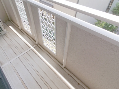 エミネントセジュールAのバルコニー|落ち着いた時間を過ごせるバルコニーです