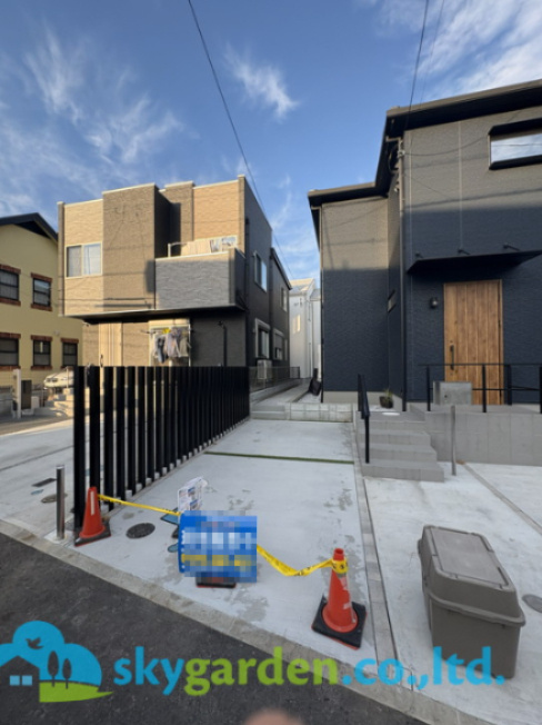 藤沢市遠藤2期　新築戸建　全1棟1号棟の駐車場|カースペースがあります