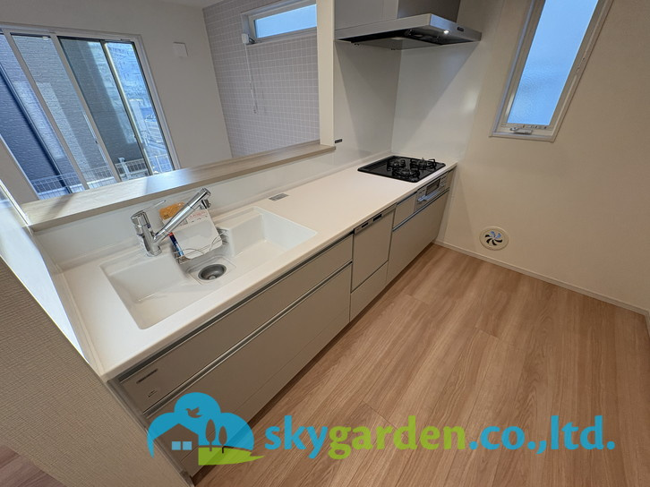 藤沢市遠藤2期　新築戸建　全1棟1号棟のキッチン