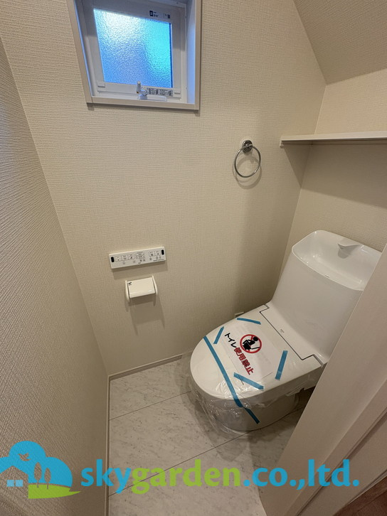 藤沢市遠藤2期　新築戸建　全1棟1号棟のトイレ