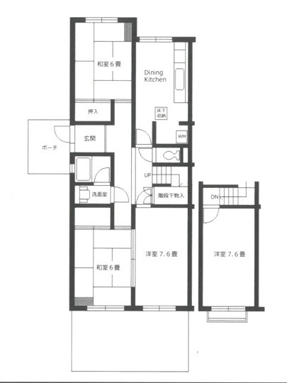【間取り】 | 藤沢市大庭　駒寄第一　オーナチェンジ物件