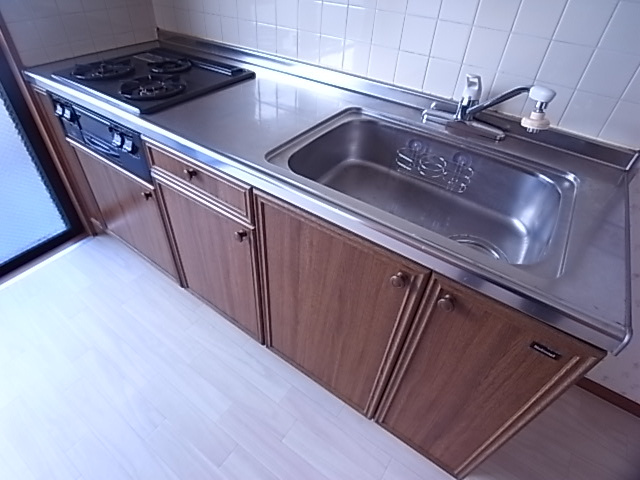 シェルハウスのキッチン