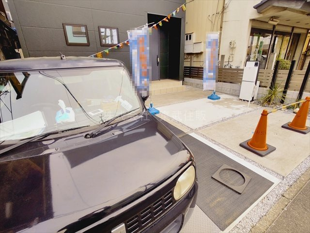 【駐車場】 | ふじみ野市大井中央4丁目 | 並列3台駐車可能です