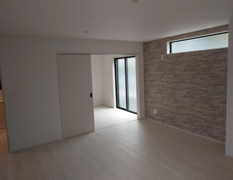 堺市中区毛穴町新築戸建ての居間・リビング