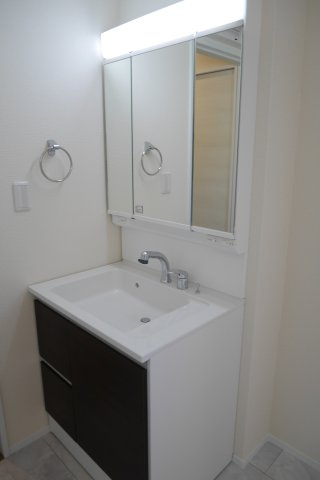 筑前町依井　新築戸建　4号棟　一建設の洗面所