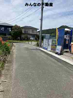 筑前町依井　新築戸建　1号棟　一建設の前面道路含む現地写真