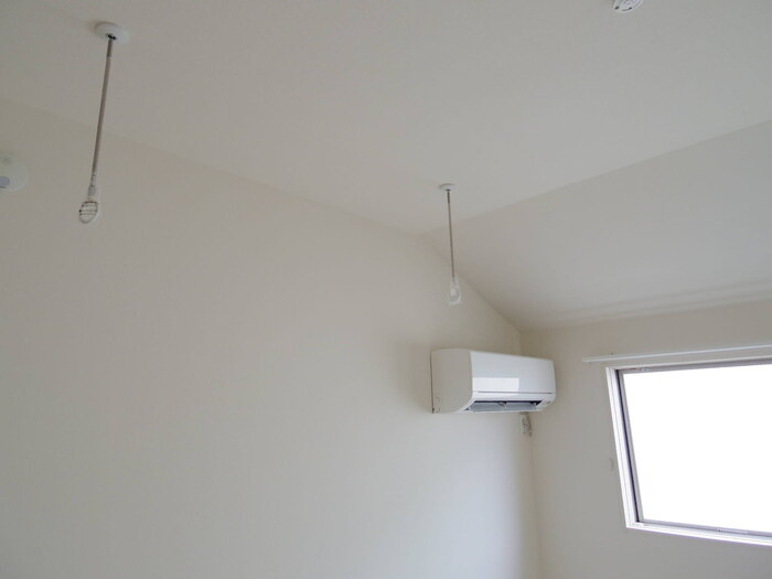 グリーンヴィレッジの設備|エアコン・室内物干し