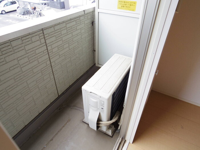 D-Room AKIのバルコニー