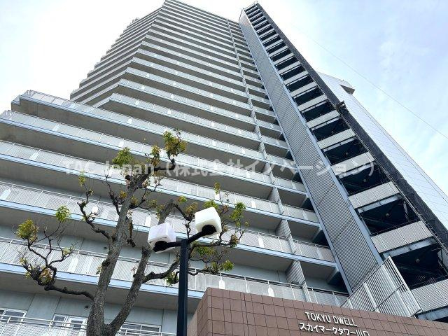 東急ドエル・スカイマークタワー川口の外観|ただいま、が嬉しくなる。家族を迎える誇らしい外観デザイン。