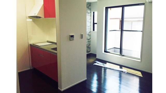 川西市丸の内町　収益アパートのキッチン