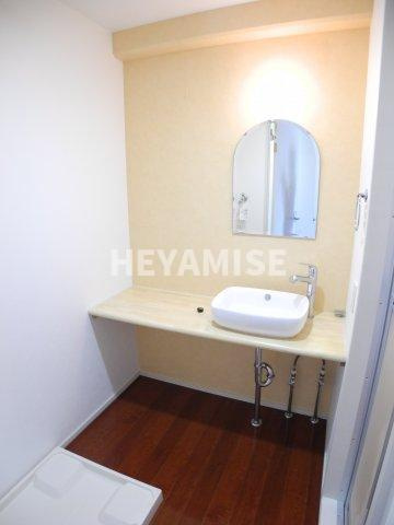 ティーズ・ヴィラの洗面所|同間取りの別号室の写真です。