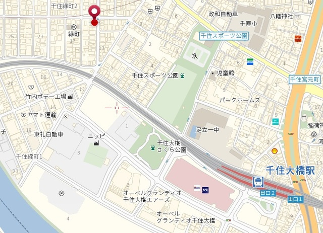 グランペールの地図|★案内図★