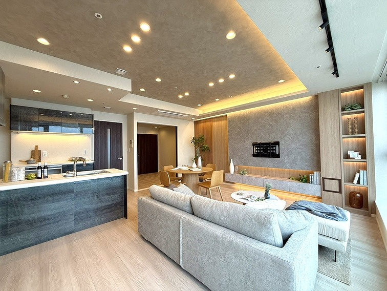 シティタワーズ豊洲ザ・シンボルの居間・リビング