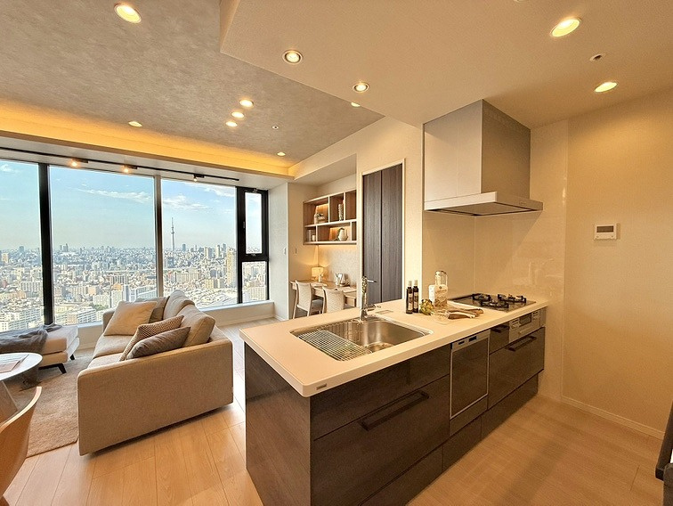 シティタワーズ豊洲ザ・シンボルのキッチン