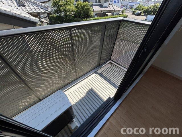 グリーンパレスのバルコニー