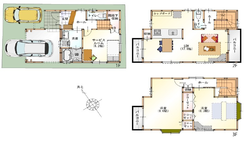 草津市上笠2丁目　新築戸建て