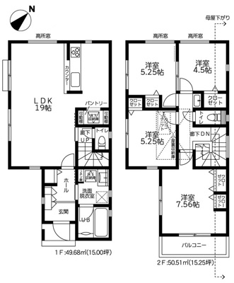 【区画図】 | 藤沢市遠藤2期 新築戸建 全1棟