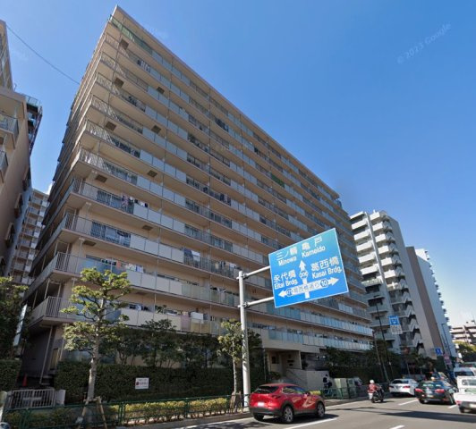 仲介手数料無料　東陽町ガーデニアD棟　８階　新規リノベーションの外観