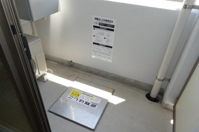 SUN16浜町のバルコニー