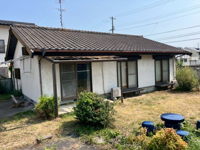 坂出市旭町　ミサワホーム施工平屋戸建　敷地面積約９４坪の外観|お庭が広い平屋建てのお家です