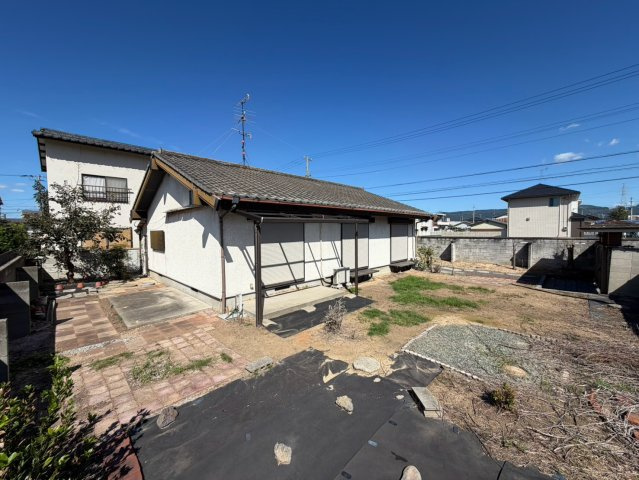 坂出市旭町　ミサワホーム施工平屋戸建　敷地面積約８９坪の外観