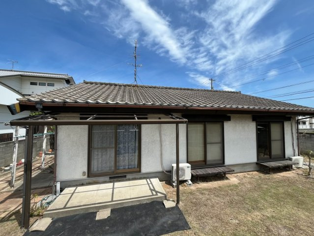 坂出市旭町　ミサワホーム施工平屋戸建　敷地面積約８９坪の外観