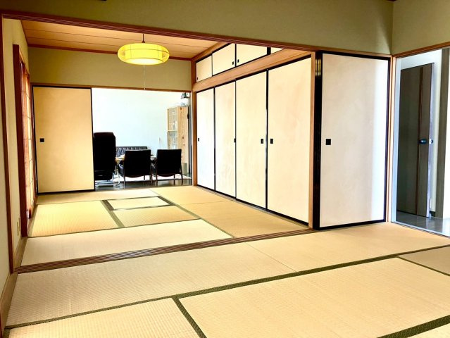 坂出市旭町　ミサワホーム施工平屋戸建　敷地面積約８９坪の和室|来客時にも便利な和室付き