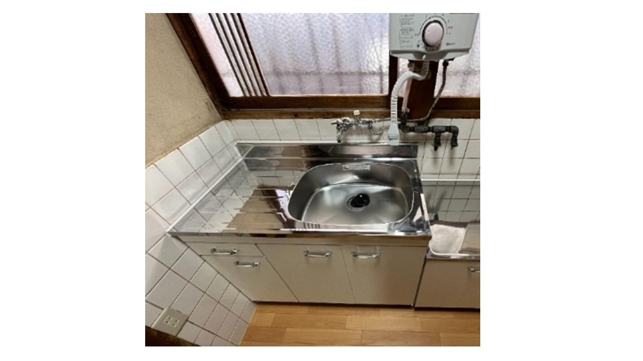 神戸市長田区宮丘町2丁目　一棟アパートのキッチン