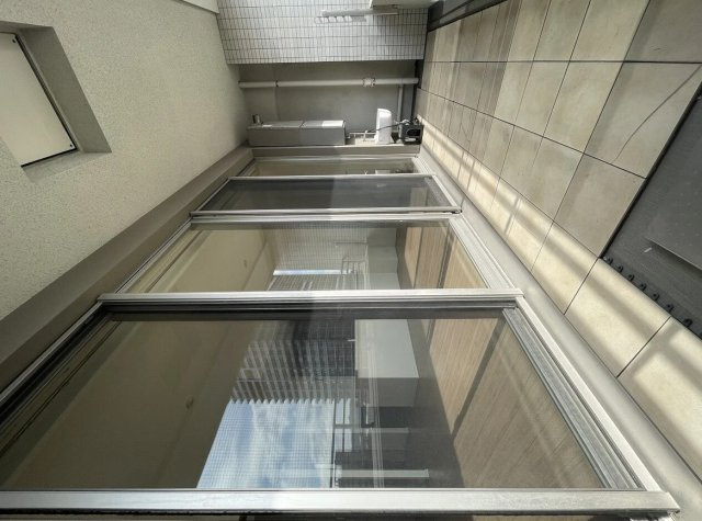 ブランズ東雲のバルコニー