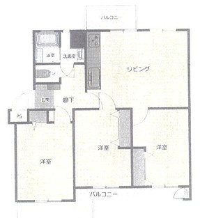 原宿4丁目 中古マンション 880万円の間取り