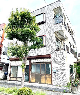 江戸川区南篠崎町１丁目の一棟マンションの外観