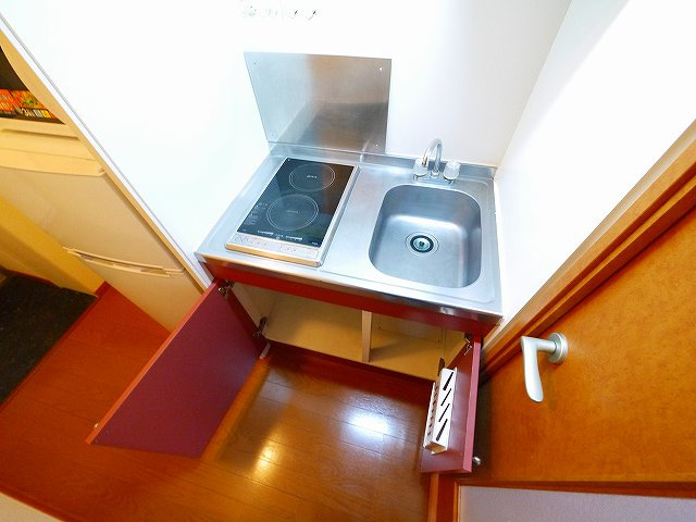 レオパレスクレール　ヨシノのキッチン|きれいなキッチンです