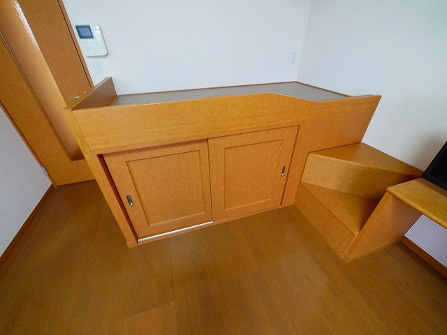 レオパレスクレール　ヨシノの内装|ベット