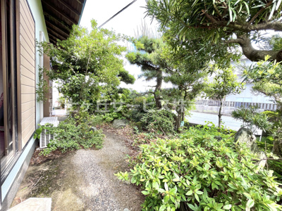 【庭】 | 磐田市海老島　平屋中古住宅 | お庭です